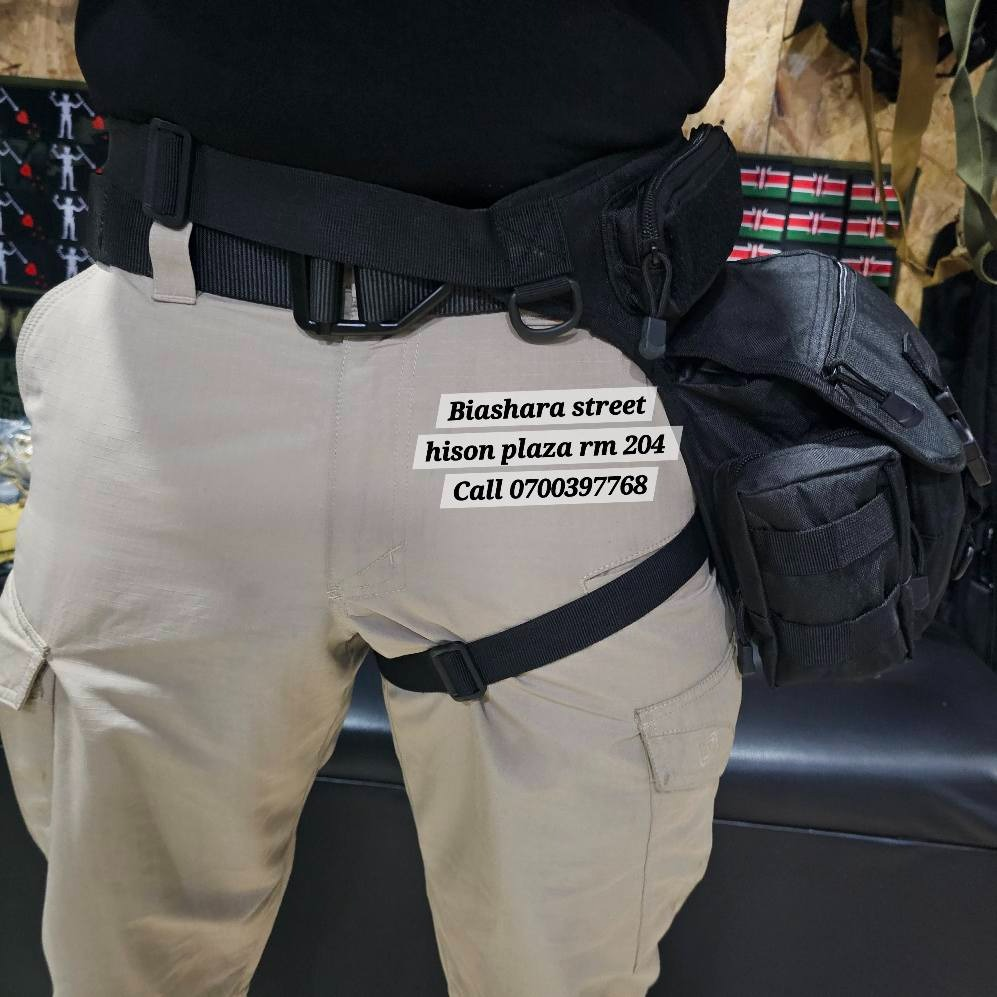 THIGH BAG BLACK