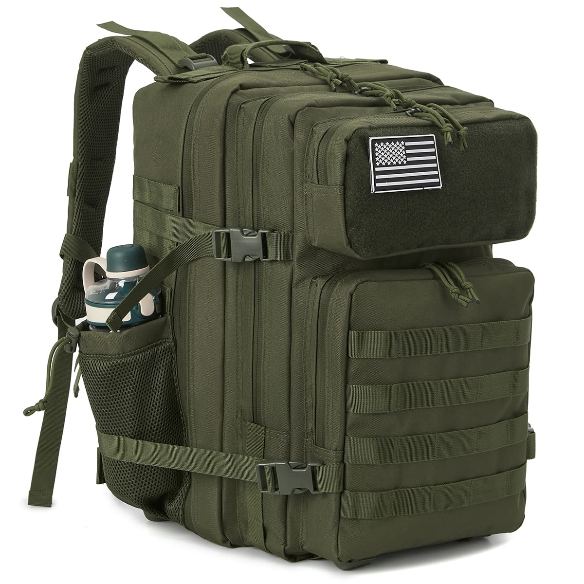 Molle Military Waterproof Bag Lasercut Rucksack Large Tactical Backpack