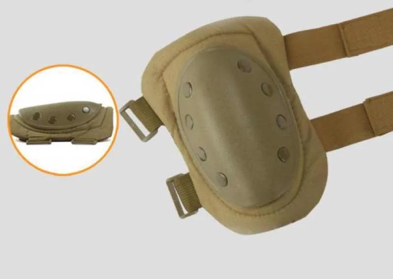 Tactical Knee & Elbow Pads | Protective Outdoor & Airsoft Gear – Brown