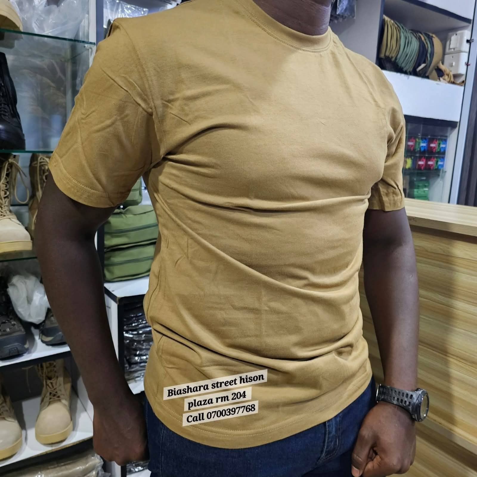 COTTON ROUNDNECK TSHIRT